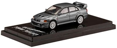 1/64 Mitsubishi Lancer GSR Evolution 6 Tme CP9A 2000 Grau Metallic Mini Car Toy