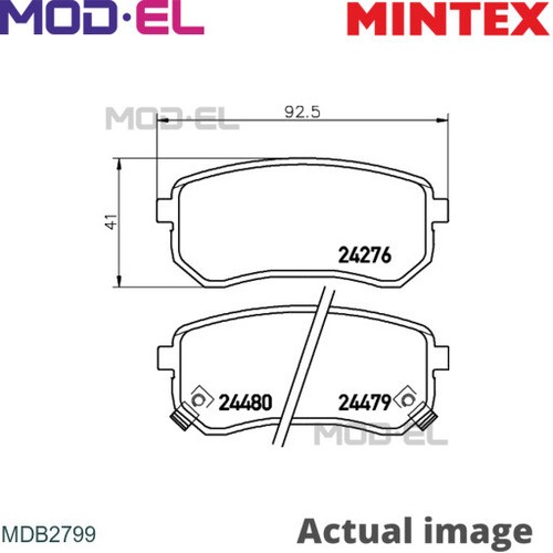 BRAKE PAD SET DISC BRAKE FOR KIA PICANTO/EKO/TAXI/Hatchback/Van MORNING