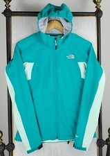 THE NORTH FACE Size Small Womens Windstopper Hooded Softshell jacket Green