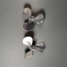 3 Blades RC Boat Metal Propeller D26/30/34/38/42/46mm Brass Props M3/M4 mm ShaLV