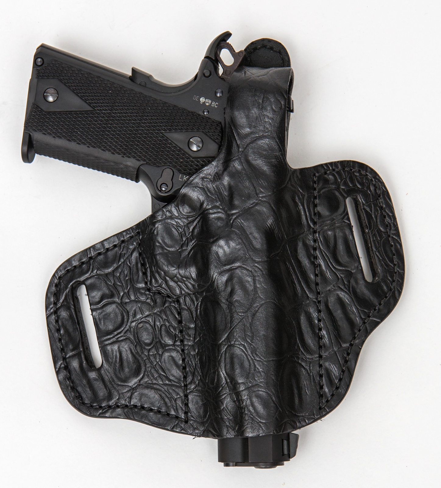 On Duty Conceal RH LH OWB Leather Gun Holster For FNX 9