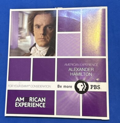 PBS AMERICAN EXPERIENCE ALEXANDER HAMILTON EMMY FYC DVD SCREENER
