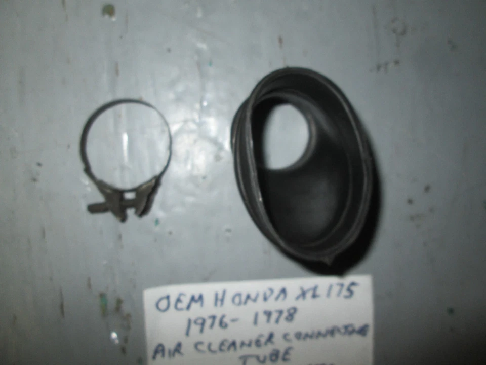 TUBO DE CONEXIÓN FILTRO DE AIRE VINTAGE 1977-78 XL175 17222-391-670, BUENO Foto 4 de 4
