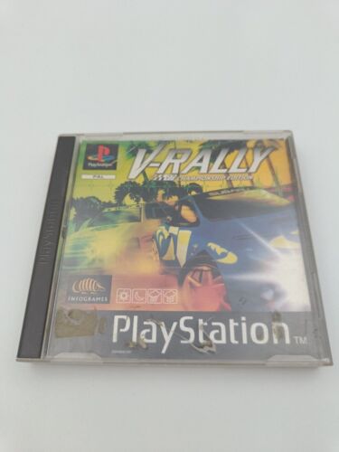 V-RALLY 97 CHAMPIONSHIP EDITION Playstation 1 PS1 SLES-00250 AVEC ÉTUI + MANUEL - Picture 1 of 3