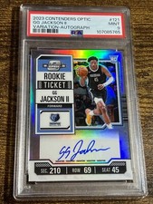 GG JACKSON II 2023-24 Contenders Optic Rookie Ticket Variation Silver Auto PSA 9
