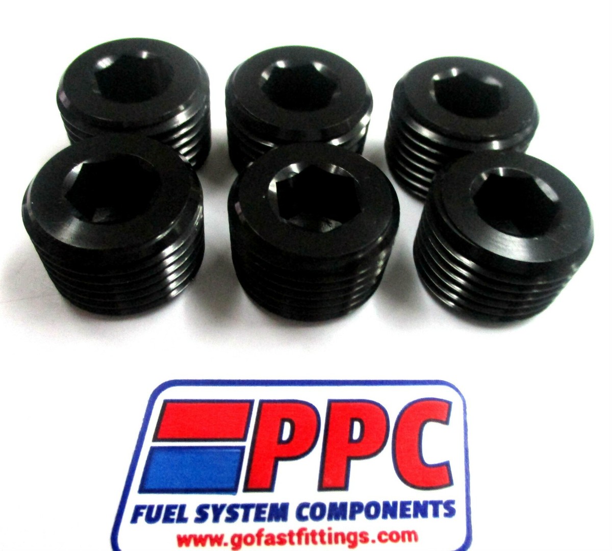 Pipe Plugs 1/16 NPT Aluminum w/ allan head of Red Grade 6061t6 Pipe Plugs 1/16 NPT Aluminum w/ allan head of Red Grade 6061t6