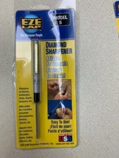 EZE-LAP  Round Pocket Diamond Sharpener 2 1/4 Inch Diamond  Model S - USA EZES