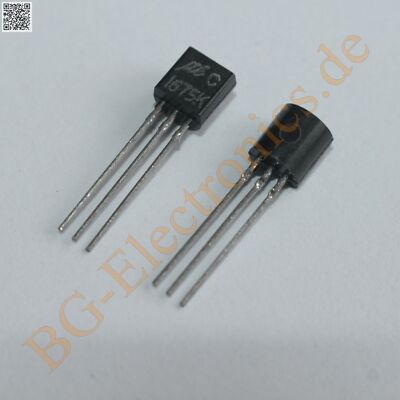 10 x 2SC1675 K NPN Transistor 250mW 30V 30V 30mA Micro Ele TO-92 10pcs ...