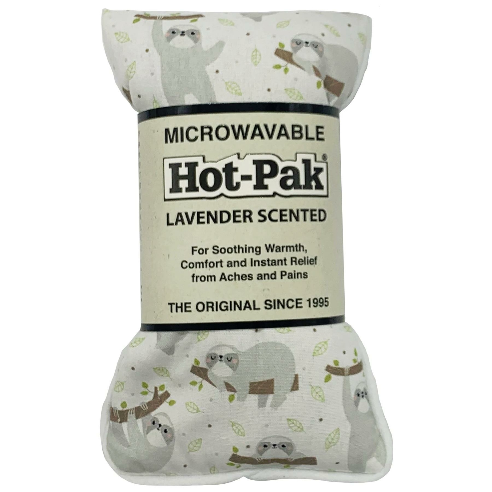Hot Pak Microwavable Neck Warmer Heat Pack Lavender Shoulder Wrap Pads Sloth