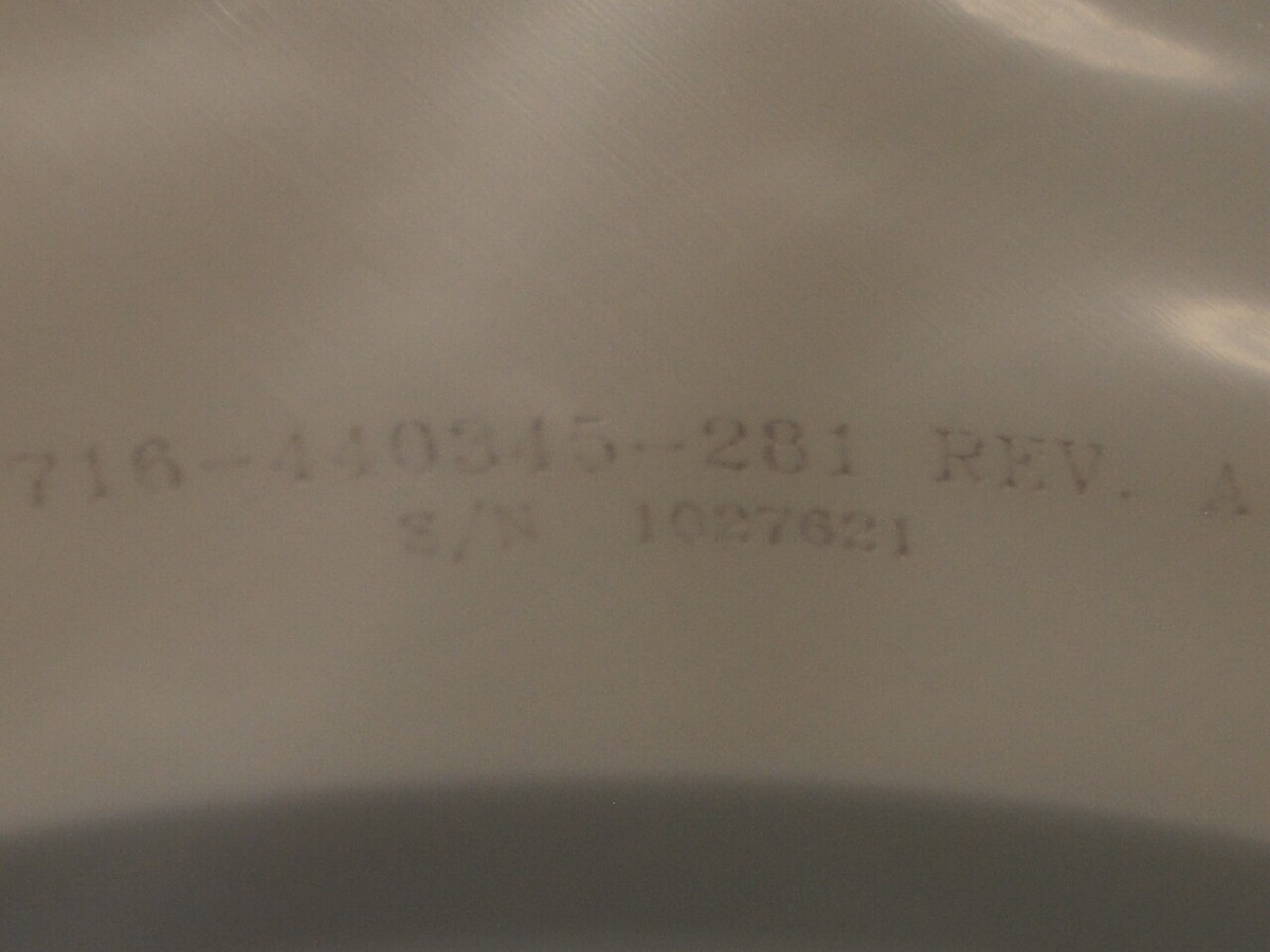 716-440345-281 / LAM CERAMIC PLATE BOTTOM WAFER SHADOW CLAMP