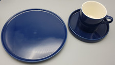 Melitta STOCKHOLM kobaltblau 1x KUCHENGEDECK 3 tlg TASSE UNTERE TELLER - mehr da