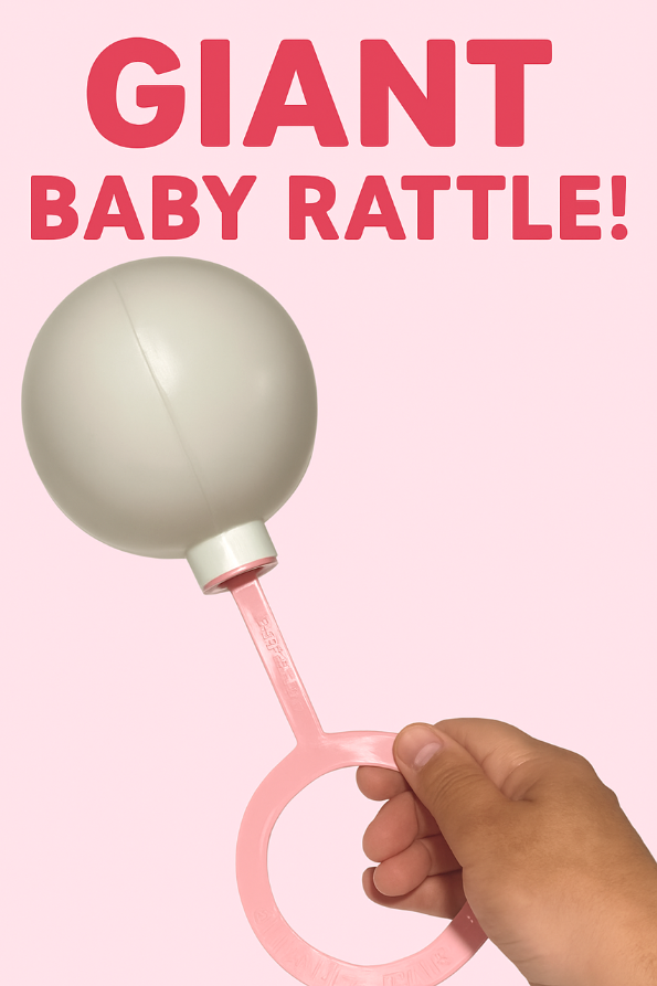 Pink Baby Rattle Png