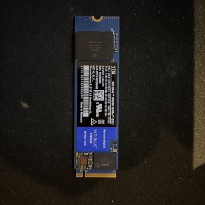 Western Digital 2280mm WD Blue SN550 1TB PCle Gen 3x4 SSD WDS100T2BOC-00PXH0