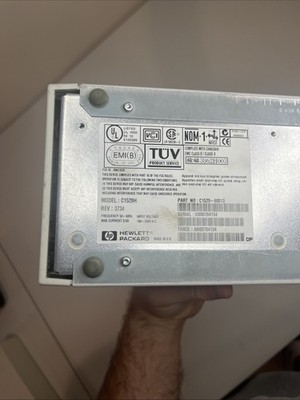 HP SureStore DDS2 DAT8 8e 4/8GB External Tape Drive C1529G C1529-60013 SCSI-2