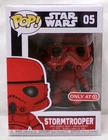 Funko Pop Disney Star Wars 05 Red Stormtrooper Target Exclusive