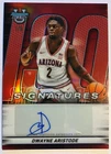 Dwayne Aristode 2026 Bowman Best U SSP Red Refractor Signature 1/5 !!