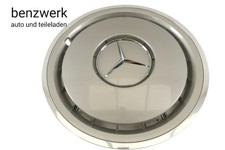 Mercedes W201 W124 1x Radkappe 15 Zoll Chromrand NEU ORIGINAL NOS 1244010924 ??
