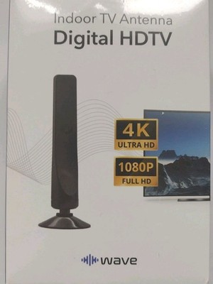 Indoor TV Antenna Digital HDTV Zimmerantenne 4K Ultra HD 1080P FULL ~ NEU in OVP