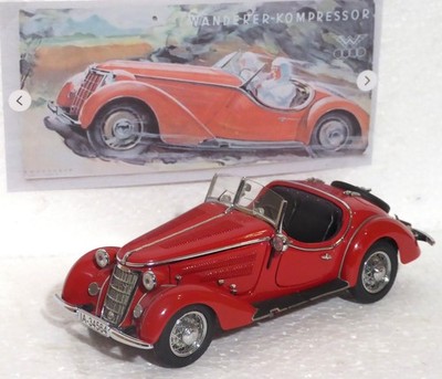 CMC  Wanderer W 25 K - Roadster 1936 -rot  , M 1:24 , CMC , M-037 , o. OVP