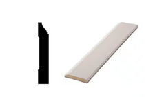 623 1/2 in. x 3 1/4 in. x 96 in. Primed MDF Baseboard Moulding (1-Piece 8 Total