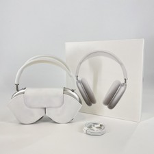 AirPods Max Lightning Silver - Very Good w/ Brown Stain on Right Headband