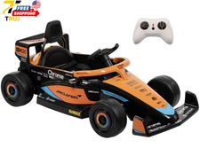 12V Mclaren Formula 1 Kids Ride On Car with Remote Control Ages 3 5 Black One Un