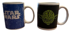 Star Wars Coffee Mug Set Of 2 Chewbacca & Darth Vader By Gallery