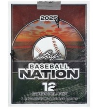 2025 Leaf Baseball Nation Sealed Hobby Box