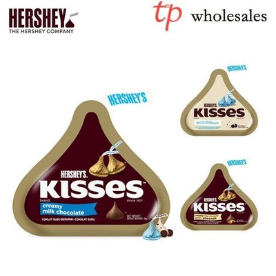 HERSHEY'S KISSES 36G MILCHSCHOKOLADE / MILK CHOCOLATE WITH MANDEL / COOKIES N...