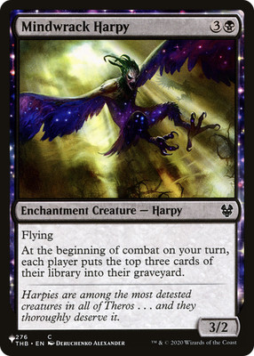 Mindwrack Harpy (REGULAR) x1 - MTG The List PLST #THB-276