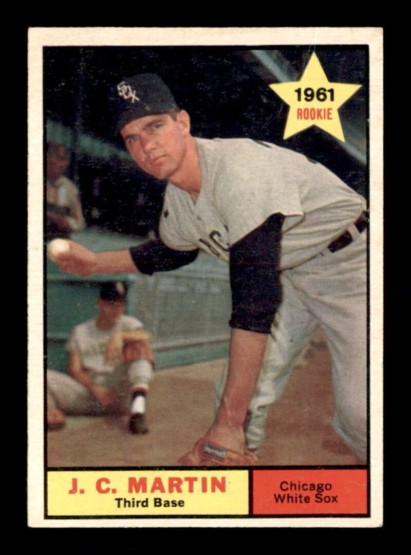 1961 Topps #124 J.C. Martin   VG/VGEX X3514799