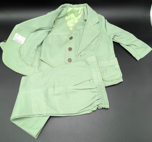 Vintage SEARS Mint Green 3-Piece Suit 2T