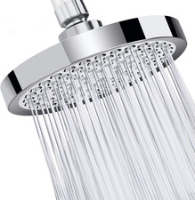 SIEYESCITY High Pressure Fixed Rainfall Shower Head - Adjustable Overhead Rain S