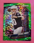 2025 Prizm Drake Maye Green Pulsar Parallel  Patriots