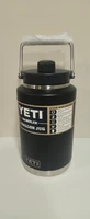 Yeti Rambler Half Gallon Jug Vacuum Insulated YETI Rambler 1 gal Black BPA