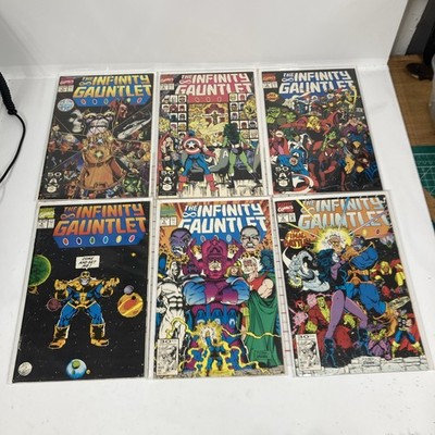 Infinity Gauntlet #1-6 Full Set Perez Art - Higher Grade See Pictures NM