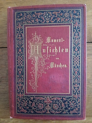Album mit 16 ALTE FOTOS-MÜNCHEN-MÜNCHEN-1880/90-SEHR GUTER ZUSTAND