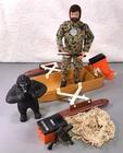 VTG 1970 GI Joe Adventure Team Capture of the Pygmy Gorilla 7437 "COMPLETE SET"
