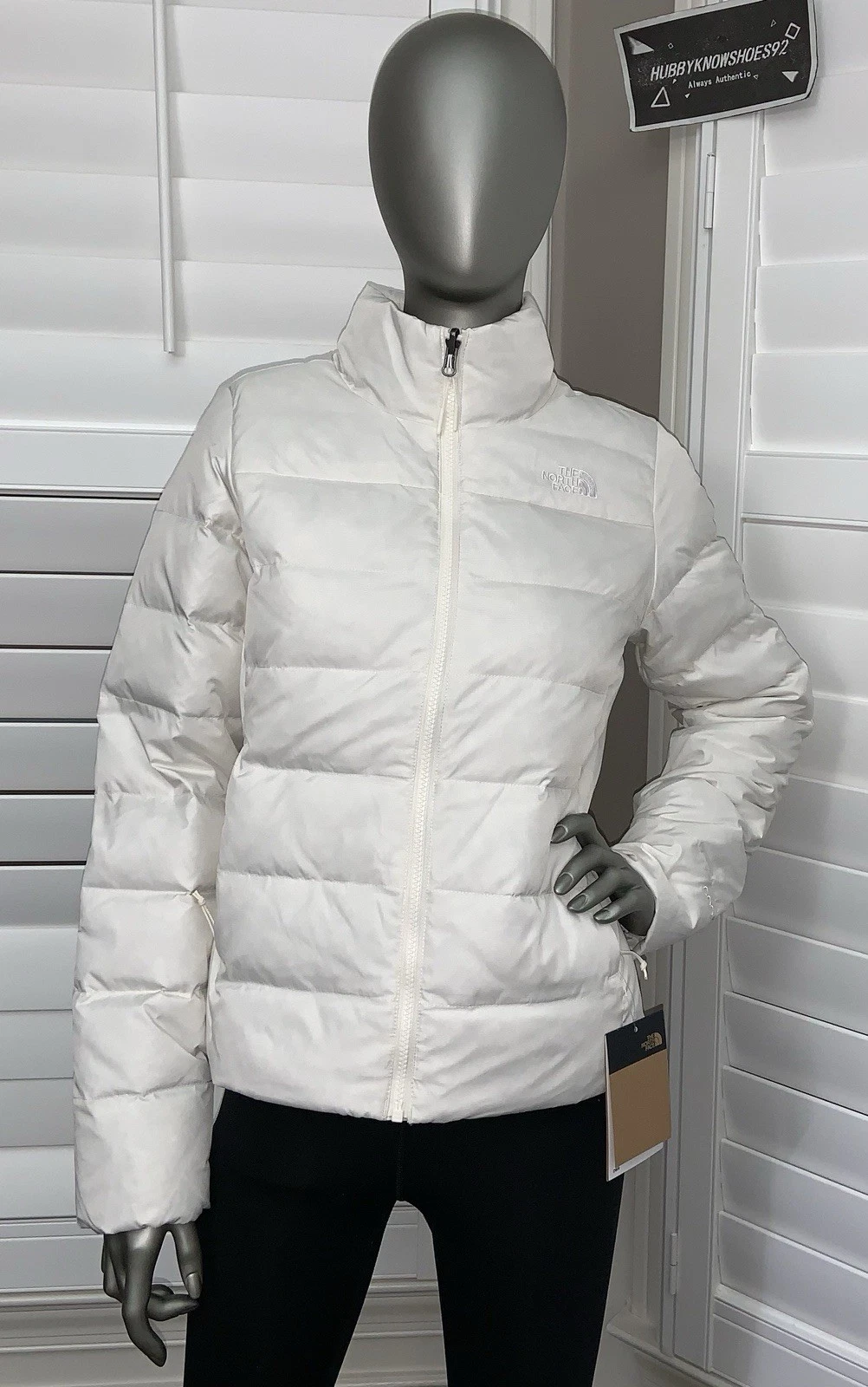 The North Face Womens Minoqua Puffer Insulated 600-Down Jacket - White Dune NWT
Opens in a new windo