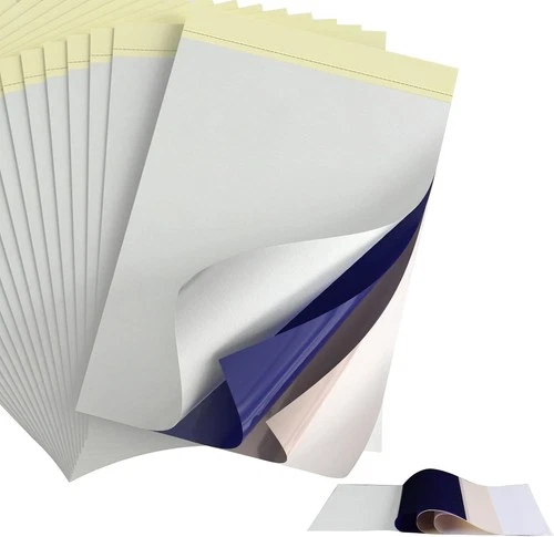 Tattoo Transfer Paper Stencil Carbon Thermal Tracing Hectograph Supplies Sheets image 12