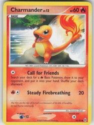 Charmander 59/99 Platinum Arceus Common