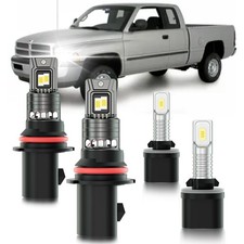 for 1994-2001 Dodge RAM 1500 Fog Lights Bulbs Combo, 4pcs Super Bright White ...