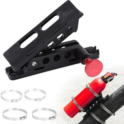 Adjustable Black Car Fire Extinguisher Mounting Bracket Holder For UTV Jeep