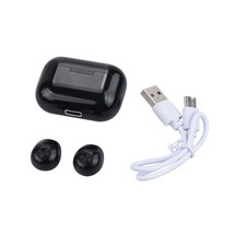 Black Mini Earbuds Invisible Sleep Headphone Bluetooth 5.2 Earphones Wireless aa