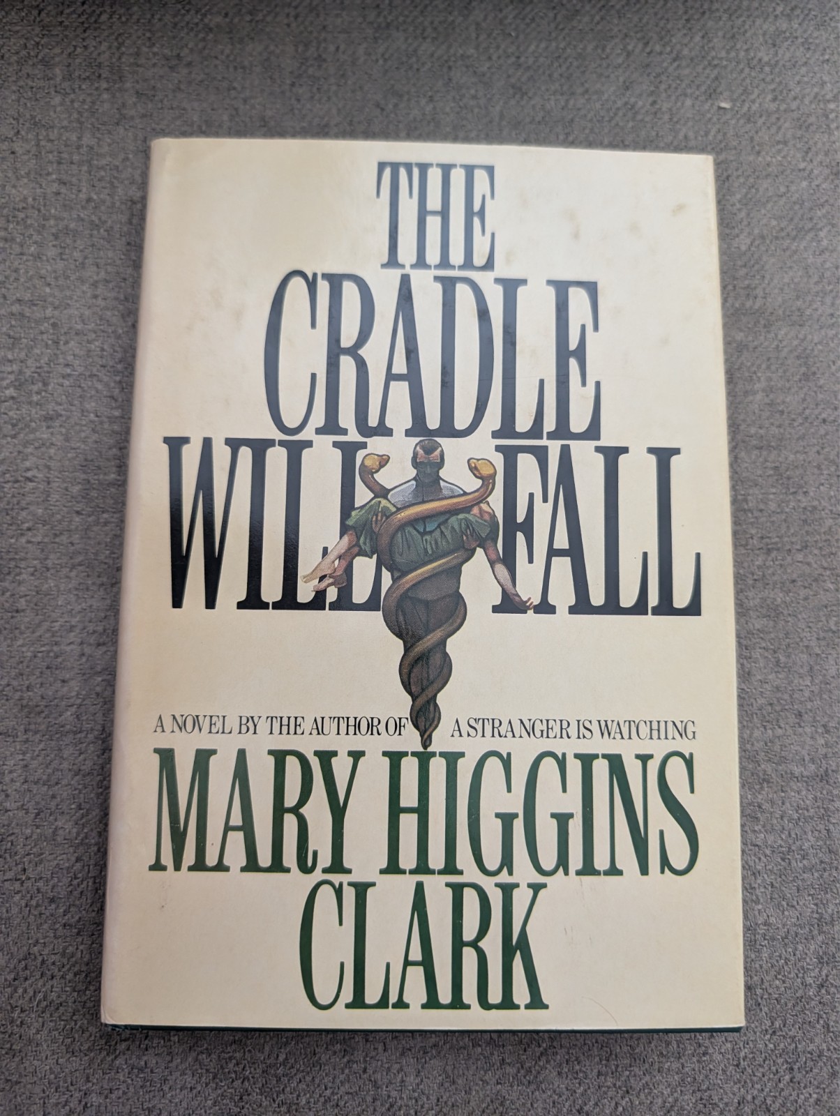The Cradle Will Fall by Mary Higgins Clark - Simon and Schuster BCE HC/DJ 1980