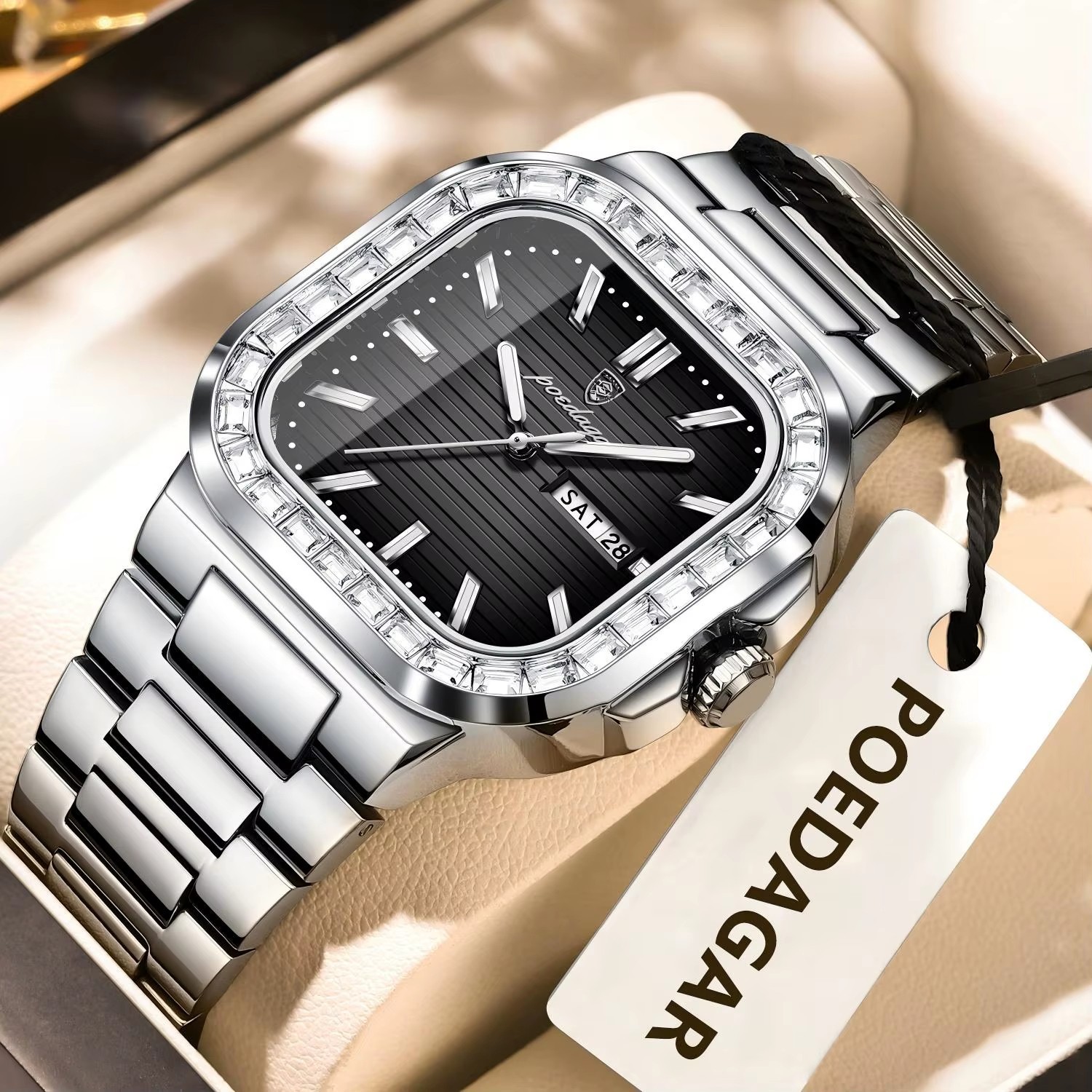 Наручные часы 42MM POEDAGAR Quartz Luxury