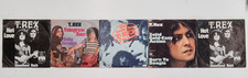 5x T.Rex (Telegram Sam, Hot Love... ) 7" Single Vinyl Sammlung Bundle