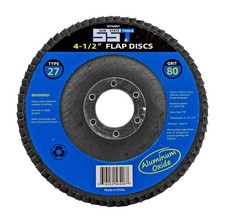 4-1/2" Flap Disc 80 Grit Aluminum Oxide - Sun State Tools SST64067