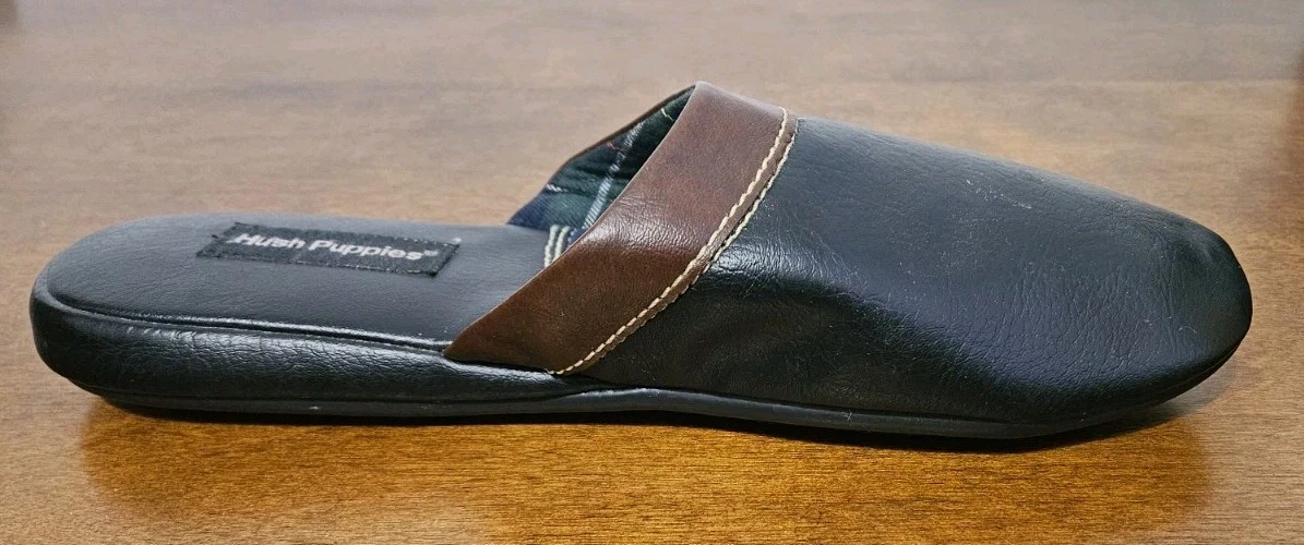 Hush Puppies Slippers groen Suede
