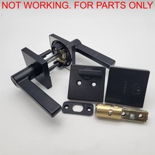 Kwikset 991 Halifax Keyed Entry, Single Cylinder Deadbolt, Matte Black READ 